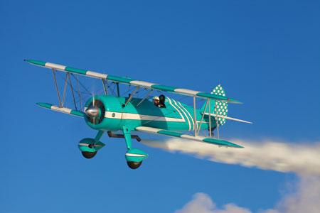 Chuck Doyle Jr. flies the sister ship of the one that crashed in 1951. His father used this plane to tow banners over the Minnesota State Fair for many years. (Adam Glowaski & Box5 Media)