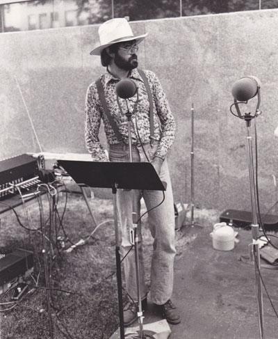Garrison Keillor was featured in the June 1976 issue of the Park
Bugle. Forty years later, his stint at “A Prairie Home Companion”
ended. We aren’t sure who took this photo as there was no credit or
caption in that 1976 issue of the Bugle.