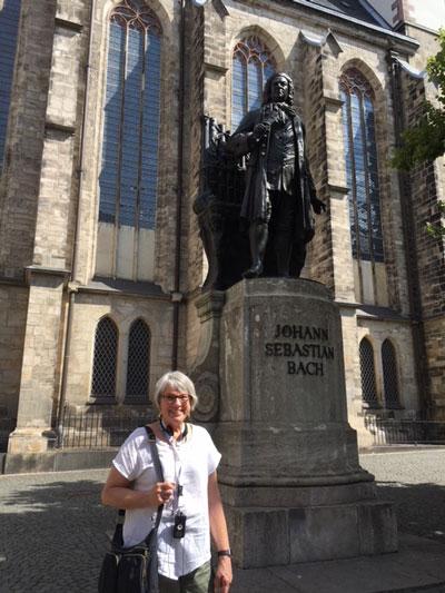 Michelle Christianson in Leipzig, Germany.