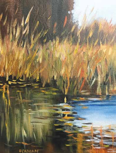By Stinson Pond
© Karlyn Eckman, www.eckmanart.com. Used with permission.