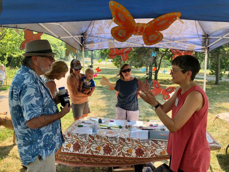 Twenty four local groups participated in the Emergence
Festival. Photo by Mindy Keskinen.