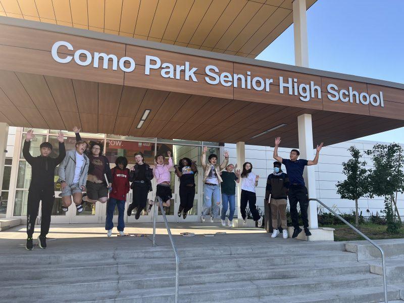 Senior leaders from the Class of 2023 are ready for a great school year. Photo by Eric Erickson.