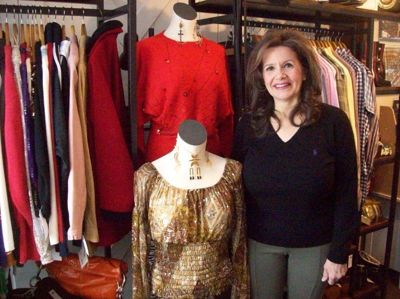 Mary Norris is the owner of the new Yes!Yes! store at Milton Square. Photo by Kathy Henderson.