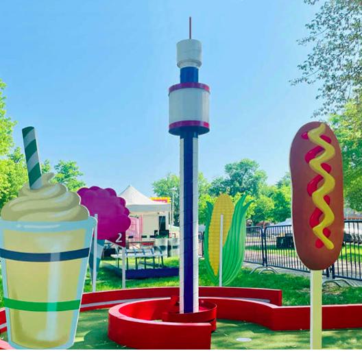 Mini Golf-On-A-Stick