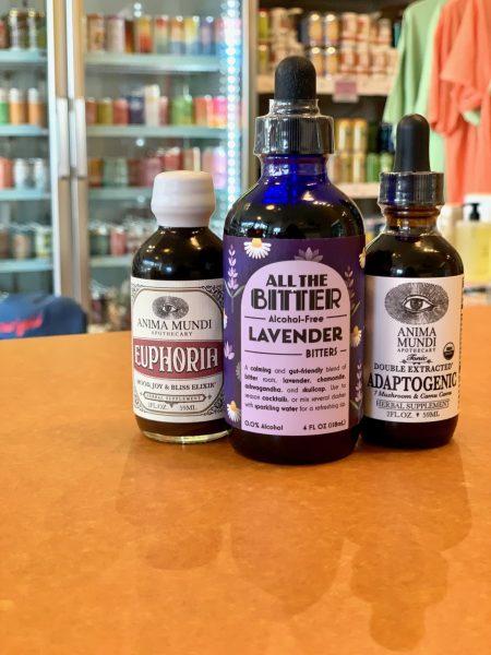 Adaptogens, said to promote emotional balance and relieve
stress, are gaining popularity with
customers at Marigold. Photo courtesy Marigold