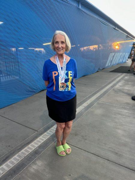 Artistic swimmer Parliament makes a big splash