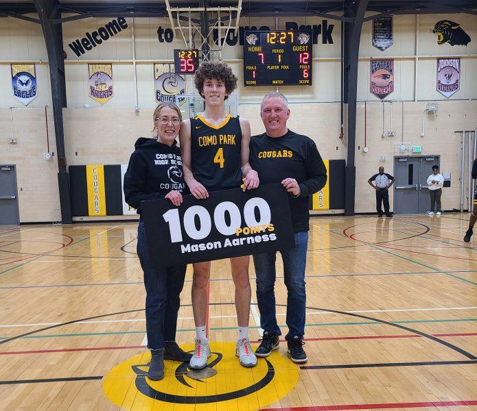 Aarness reaches 1,000-point milestone