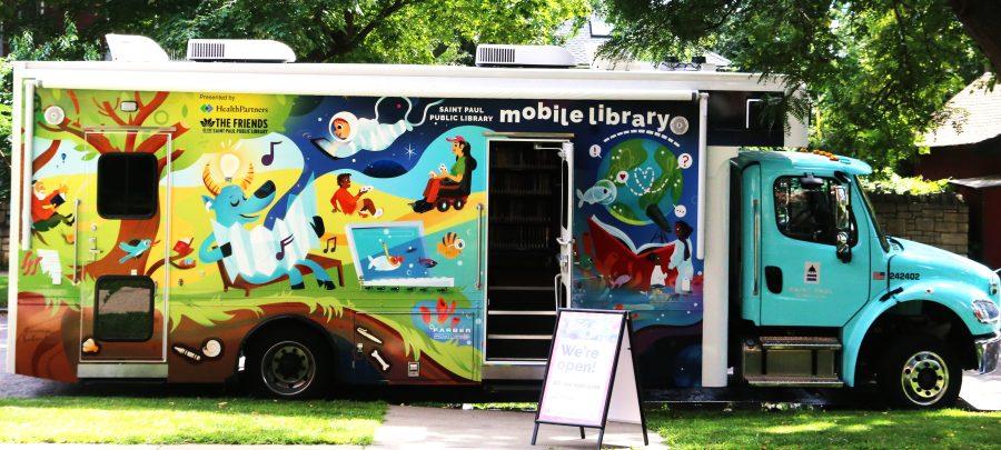 New mobile library debuts in St. Paul