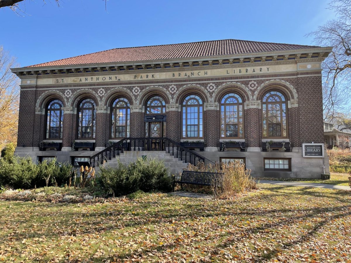Retired journalist Mark McDonald has become an expert on Andrew Carnegie libraries, to date, writing excerpts on some 150 of the libraries, including the one in St. Anthony Park. 