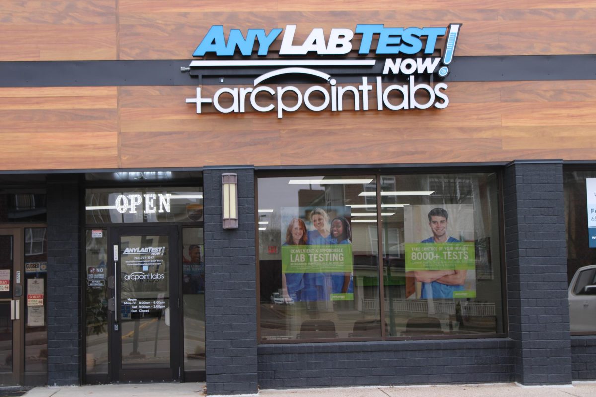 Any Lab Test Now has opened in Falcon Heights.