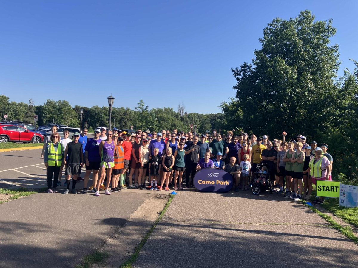 Como Park parkrun July 26, 2025 with 109 participants.